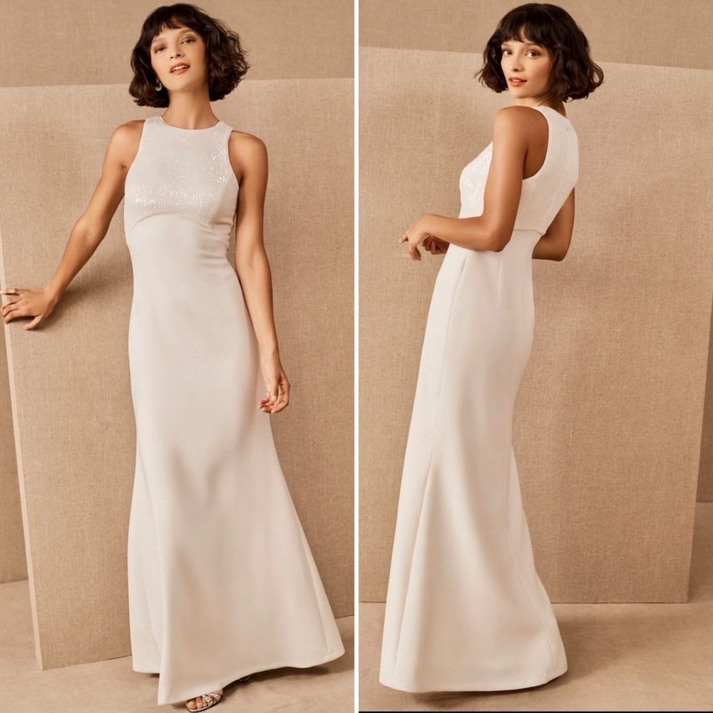 BHLDN Sachin & Babi Leighton Dress in Ivory Size 0